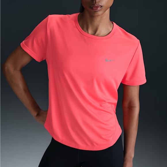 Nike Neon Pink Dry Fit Short Sleeve Tee M - Picture 1 of 8